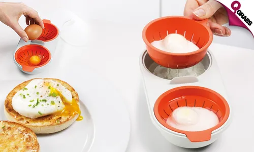 Microwave Double Egg Poacher!